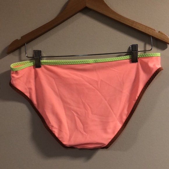3/30 Aerie orange bikini size Large - Picture 2 of 4